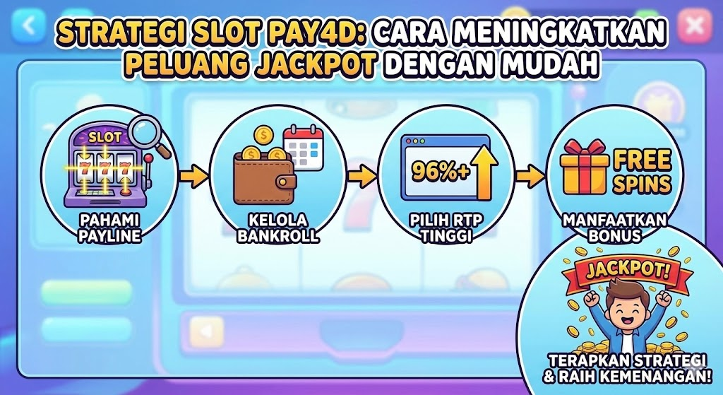 Strategi Slot Pay4D: Cara Meningkatkan Peluang Jackpot dengan Mudah